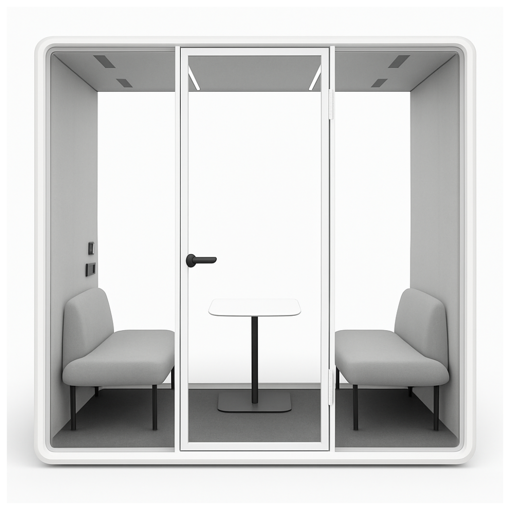 FocusPod Team™ – Soundproof Office Pod